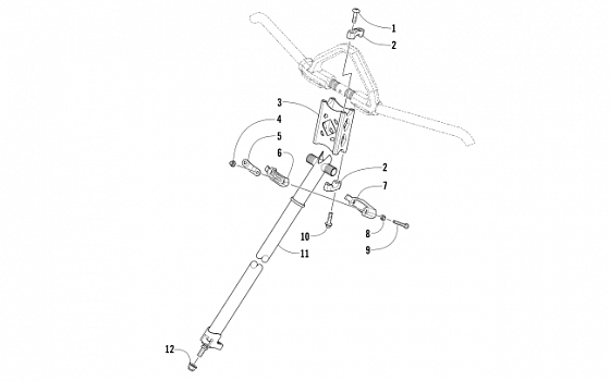 STEERING POST ASSEMBLY