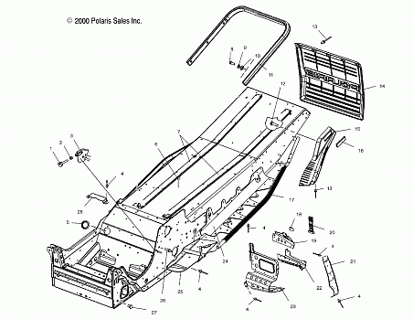 CHASSIS - S01NX4FS (4961626162A003)