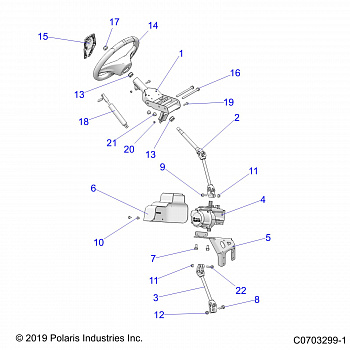 STEERING, STEERING ASM. - Z20NAE92KL (C0703299-1)