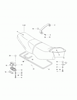 Seat And Engine Cover