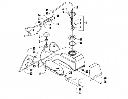 GAS TANK ASSEMBLY