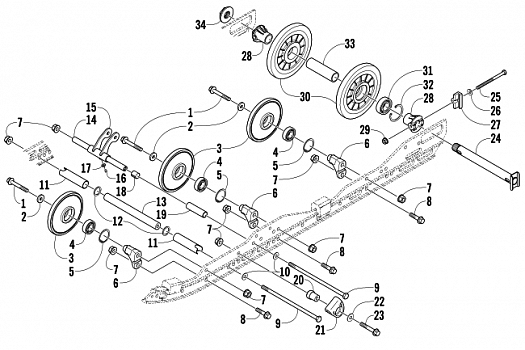 IDLER WHEEL ASSEMBLY