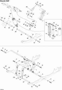 Front Arm SKANDIC 550F