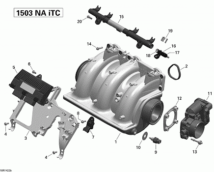 Air Intake Manifold And Throttle Body 2