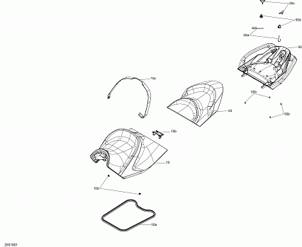 Seat - RXT Package X, XRS