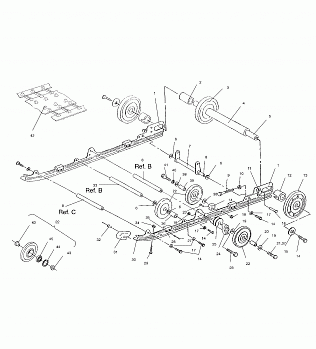 SUSPENSION ASSEMBLY - 0940761 (4924972497b011)