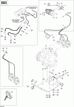 Engine And Engine Support 600