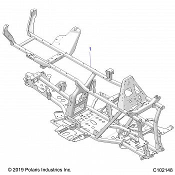 CHASSIS, FRAME - A20SHD57A9 (C102148)