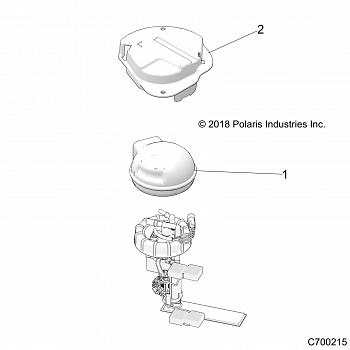 BODY, FUEL PFA COVER - Z16VDE92NH/NW (C700215)