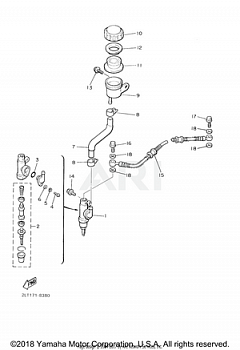 REAR MASTER CYLINDER