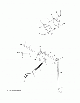 FUEL SYSTEM, FUEL PUMP and LINES - S14CS5BSL/BEL (49SNOW FUELLINE14550)