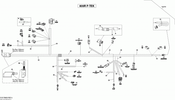 Electrical Harness 800R PTEK