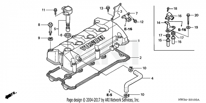 CYLINDER HEAD COVER