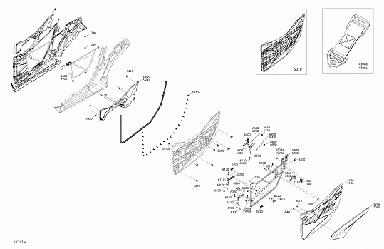 Body - 1000 - Red - Door Section