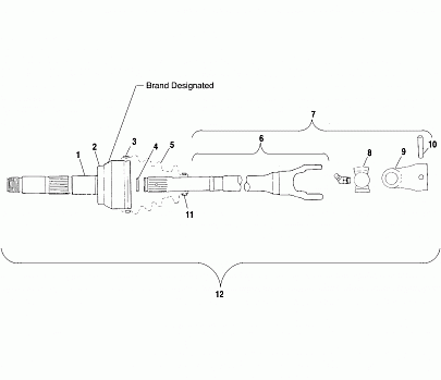 CV JOINT - NEAPCO - A01BG50AA (4963766376B003)