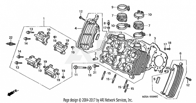 CYLINDER HEAD (FR.)