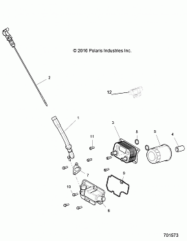 ENGINE, DIPSTICK AND OIL FILTER - R17RVE99NY (701573)