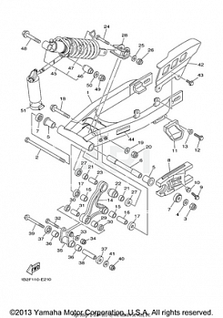 REAR ARM SUSPENSION LEV 1B2F