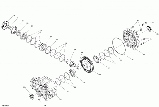 Rear Drive - Differential Parts