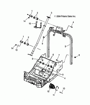 STEERING-HANDLEBAR - S05NJ5BS/A (4992769276B06)