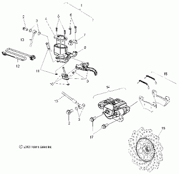 BRAKES, BRAKE SYSTEM - S14CN8/CY8 ALL OPTIONS (49SNOWBRAKE14RMKASLT)