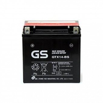 Аккумуляторная батарея +-  150x87x145 GTX14B-BS