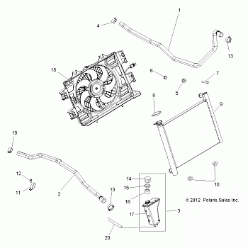 ENGINE, COOLING SYSTEM - A14ZN8EAB/C/I/M/P/S (49ATVCOOL13SPXP850)