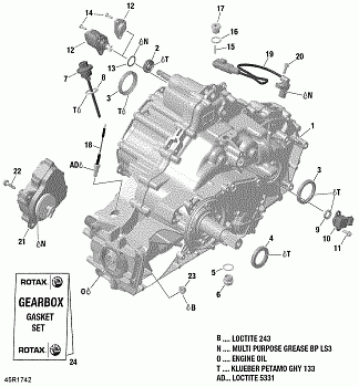 Gear Box Assembly - All Models