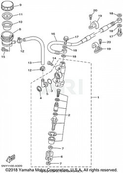 REAR MASTER CYLINDER