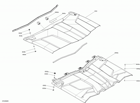 Body - Roof Section - XRS