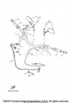 STEERING HANDLE CABLE