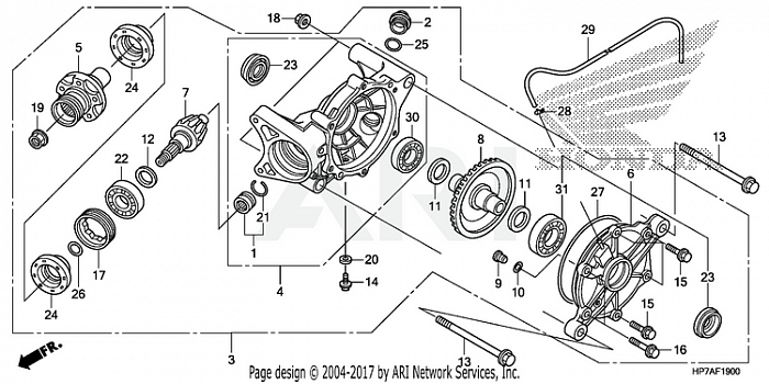 REAR FINAL GEAR