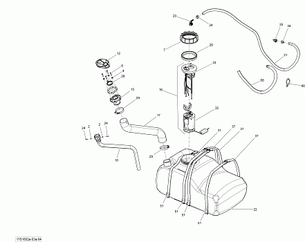 Fuel System - Without Suspension