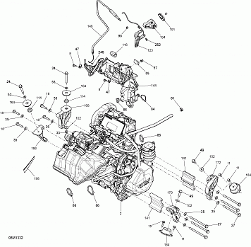 Engine And Engine Support