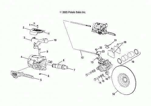 BRAKE SYSTEM - S06NT6ES (4998889888B05)