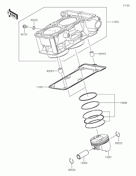 Cylinder/Piston(s)