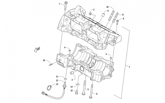 CRANKCASE ASSEMBLY