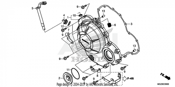 RIGHT CRANKCASE COVER