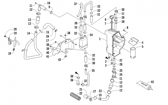 OIL TANK ASSEMBLY