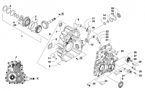 TRANSAXLE CASE/COVER