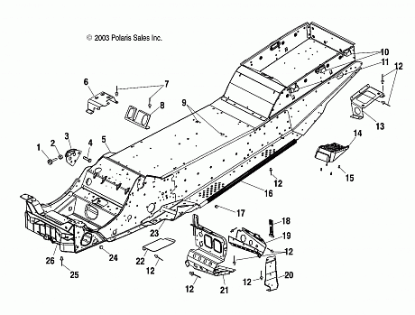 CHASSIS - S04NT5BS/BE (4988518851A03)