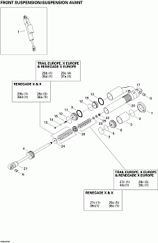 Front Take Apart Shocks