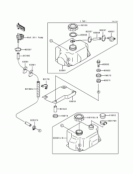 Oil Tank(KAW42718 92&amp;NAMI.)