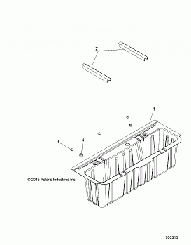 BODY, UNDER SEAT STORAGE BOX - R18RNA57B1/B9/EBV (700315)