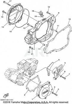 CRANKCASE COVER 1