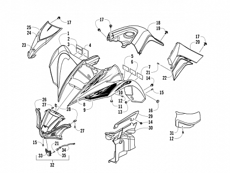 FRONT BODY ASSEMBLY