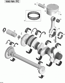 Crankshaft, Pistons And Balance Shaft _02R1529