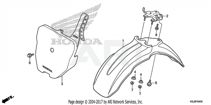 FRONT FENDER