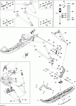 Front Suspension And Ski