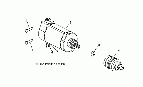 STARTING MOTOR - A03CH59AA/AF/AG (4994199419E04)